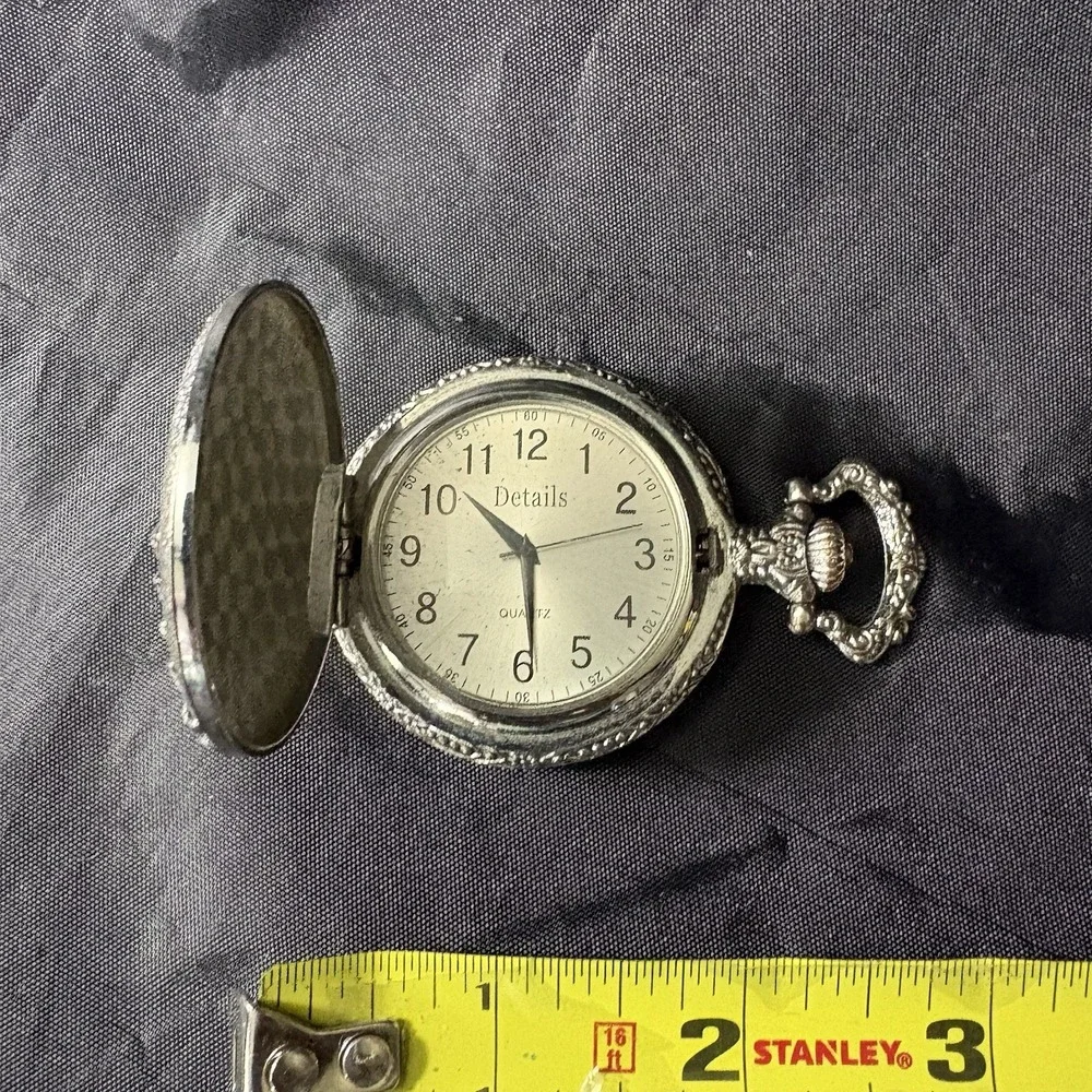 Lot Of 3 Vintage Quartz Pocket Watches, Dad, Eagle, Truck